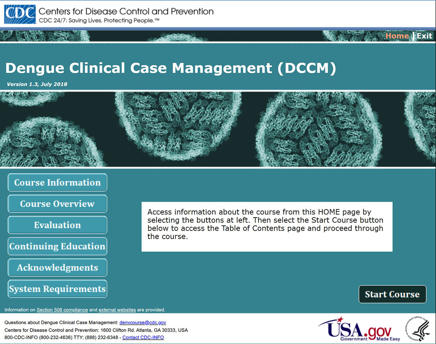 The goal of this course is to develop competency in the management of patients suspected of infection with dengue virus.